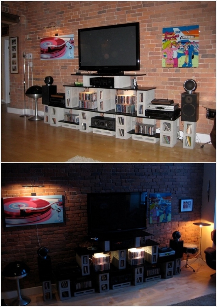 Illustration de l'article : 17 id&eacute;es d'utilisations de parpaings &agrave; la maison