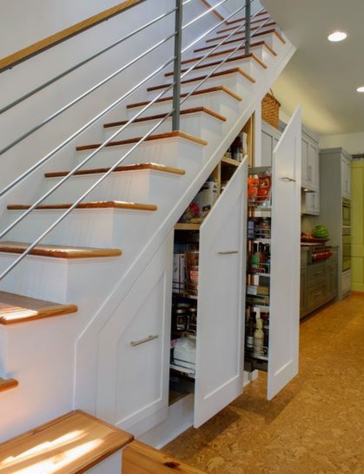 Illustration de l'article : Aussi esth&eacute;tiques que malins, ces 15 am&eacute;nagements sous escaliers