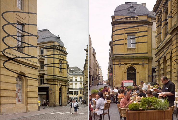 Illustration de l'article : Ce que vous voyez n'existe pas vraiment, d&eacute;couvrez cet impressionnant ph&eacute;nom&egrave;ne d'illusion qu'on appelle l'Anamorphose!