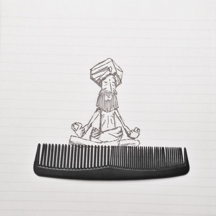 Illustration de l'article : Un jeune artiste tch&egrave;que de 17 ans d&eacute;tourne, avec malice et talent, des situations et objets anodins