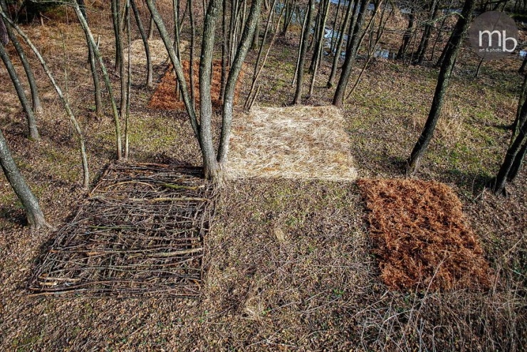 Illustration de l'article : Il se sert de ce que lui offre la nature pour cr&eacute;er des oeuvres d'art destin&eacute;es &agrave; y retourner (13 photos)