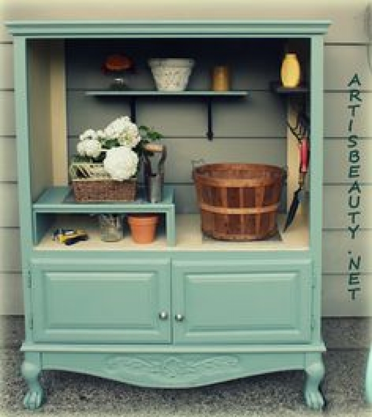 Illustration de l'article : Relooking, recyclage et d&eacute;tournement, voici 31 id&eacute;es sympa pour vos armoires!