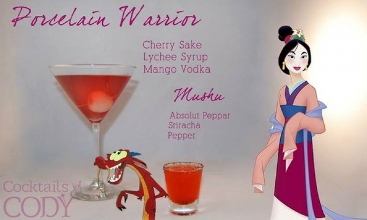 Illustration de l'article : Les cocktails à l'image des personnages Disney !