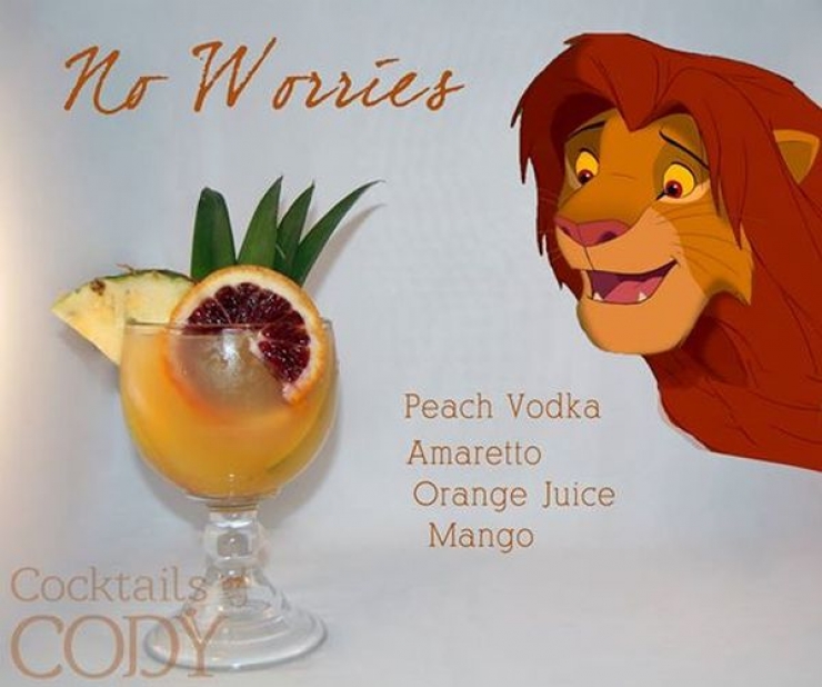 Illustration de l'article : Les cocktails à l'image des personnages Disney !