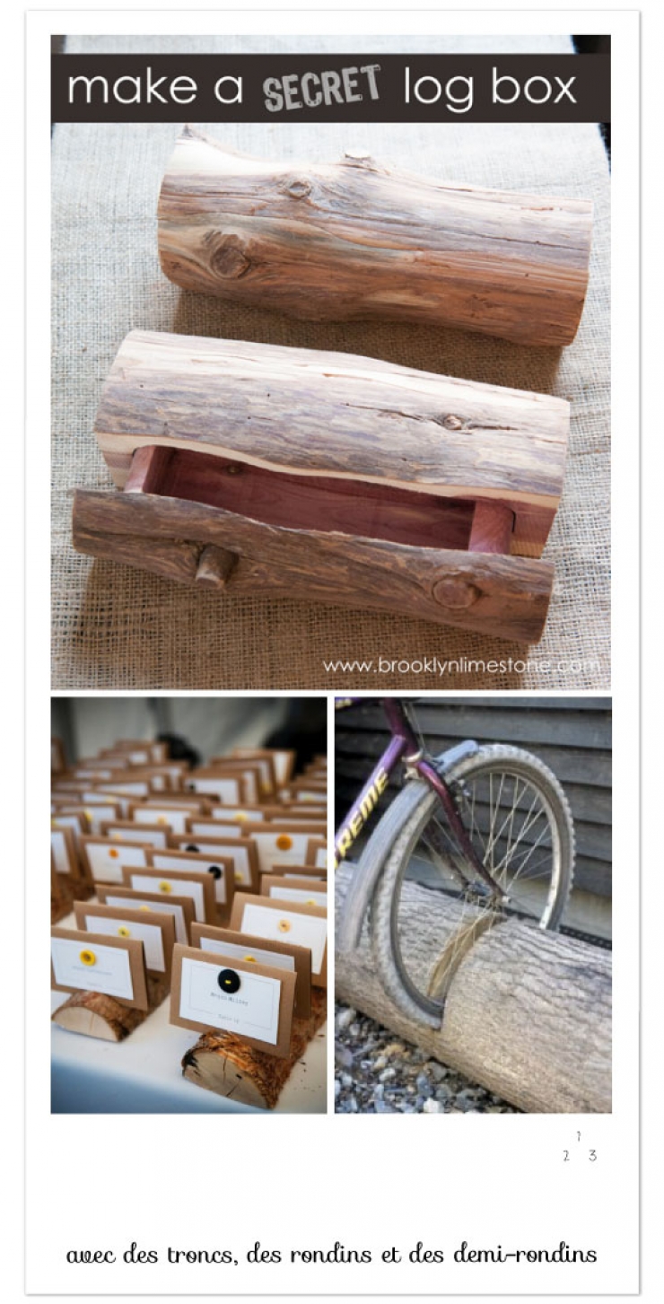Illustration de l'article : Astuce: D&eacute;couvrez ces 34 id&eacute;es de r&eacute;alisations &agrave; base de troncs et de rondins de bois! 