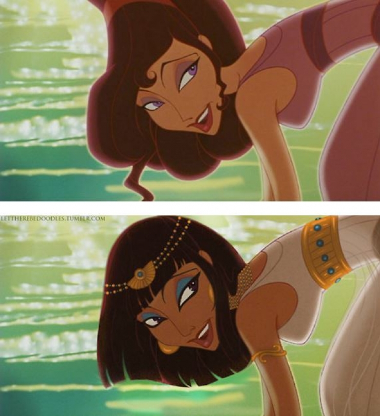 Illustration de l'article : Et si les princesses Disney changeaient de nationalité ?!