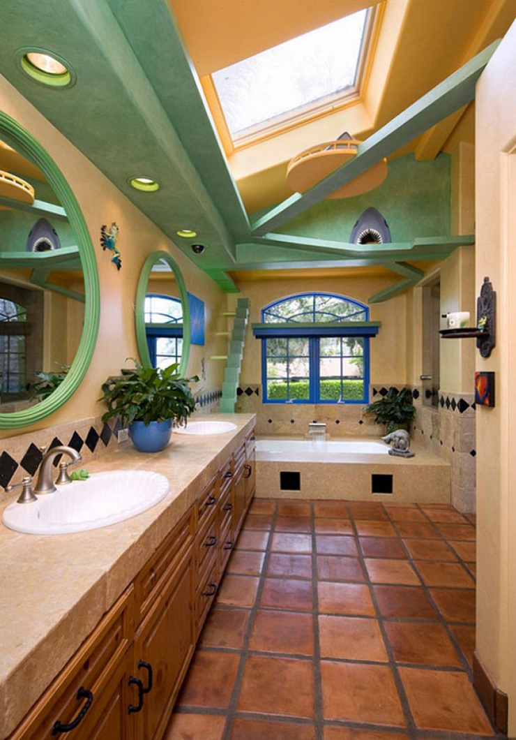 Illustration de l'article : L'int&eacute;rieur de cette maison renferme un secret magnifique...Petite visite guid&eacute;e !