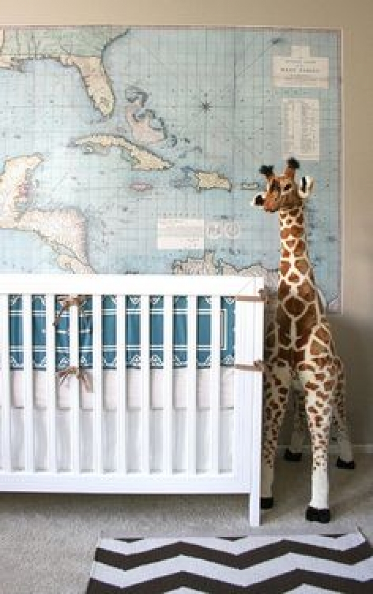 Illustration de l'article : Astuce: voici 76 idées Déco pour apporter un peu d'originalité dans la chambre de bébé!