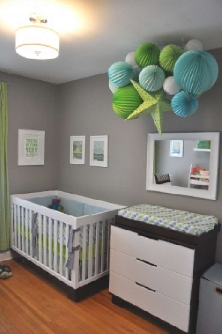 Illustration de l'article : Astuce: voici 76 idées Déco pour apporter un peu d'originalité dans la chambre de bébé!