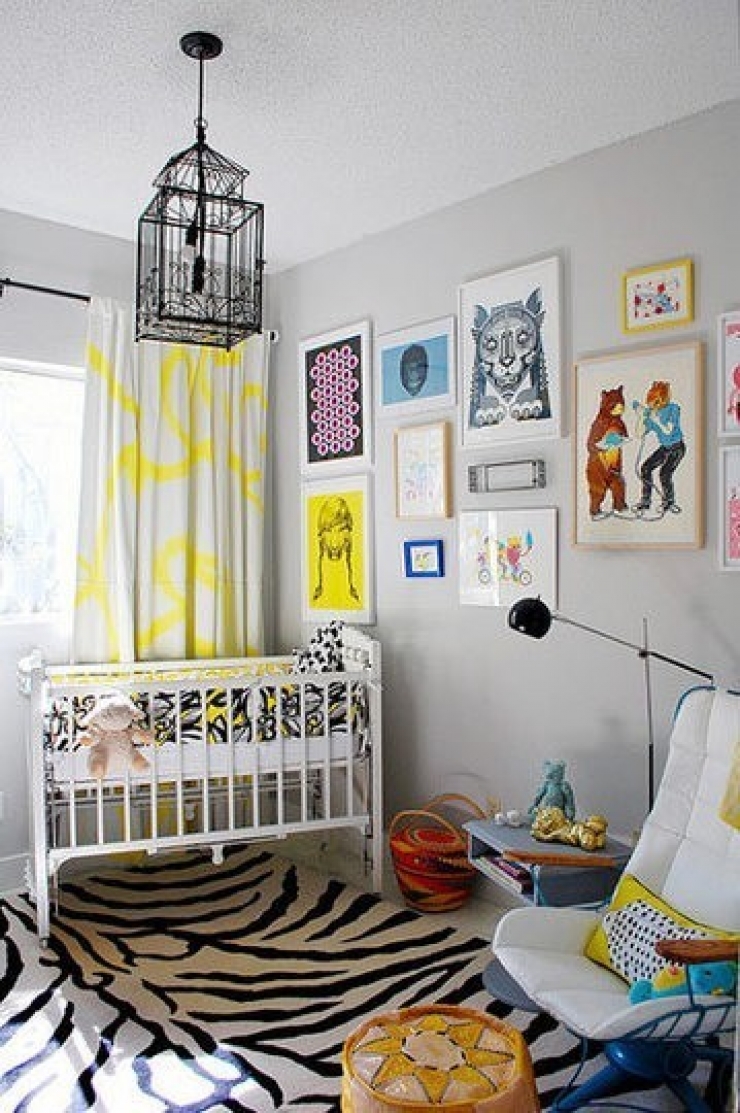 Illustration de l'article : Astuce: voici 76 idées Déco pour apporter un peu d'originalité dans la chambre de bébé!
