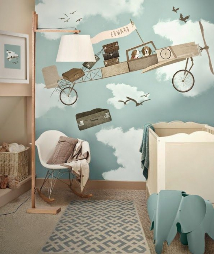 Illustration de l'article : Astuce: voici 76 idées Déco pour apporter un peu d'originalité dans la chambre de bébé!