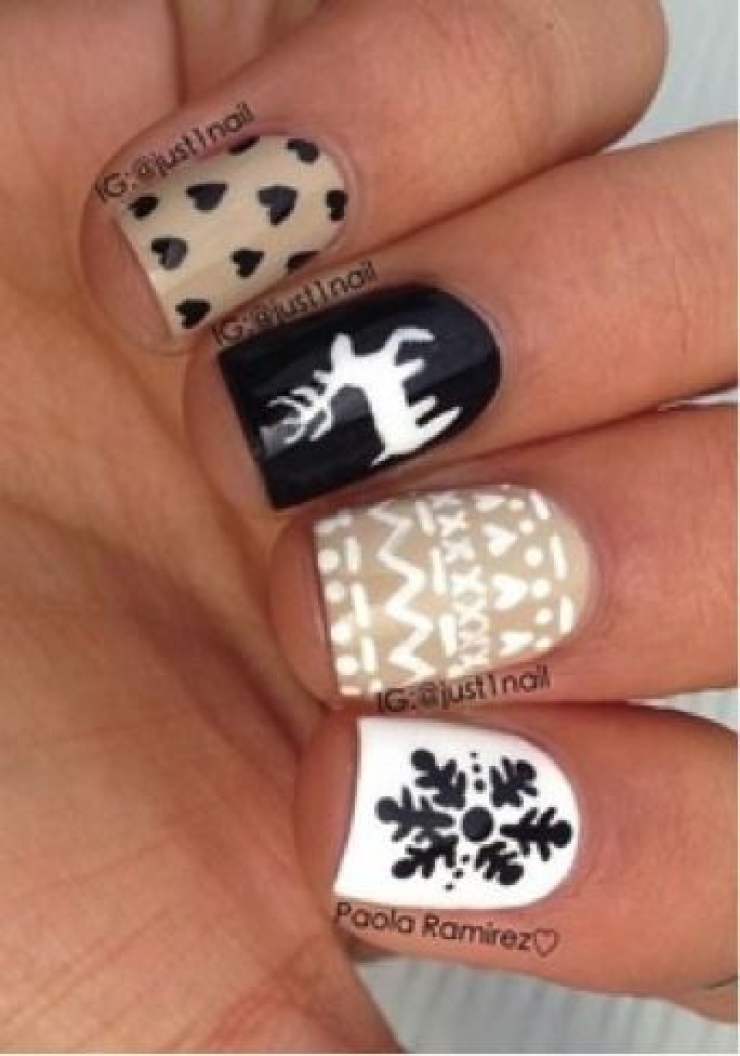 Illustration de l'article : 30 id&eacute;es de nail-art parfaites pour l'hiver