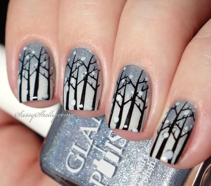 Illustration de l'article : 30 id&eacute;es de nail-art parfaites pour l'hiver