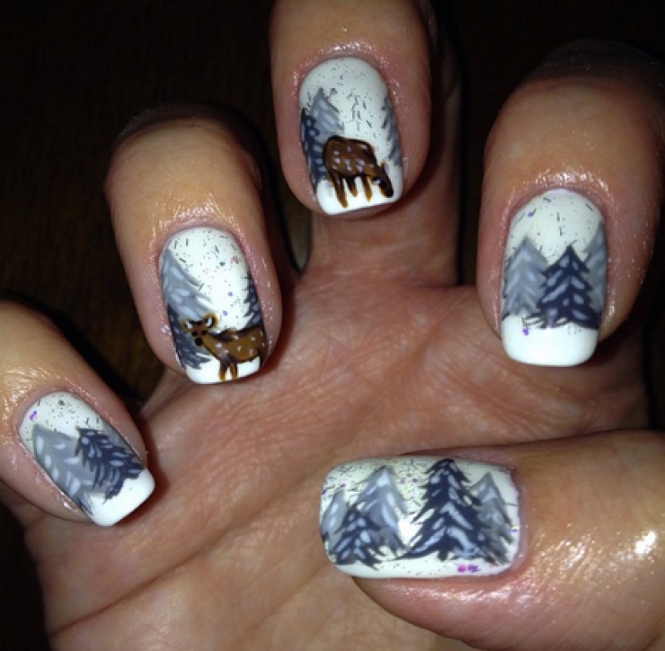 Illustration de l'article : 30 id&eacute;es de nail-art parfaites pour l'hiver