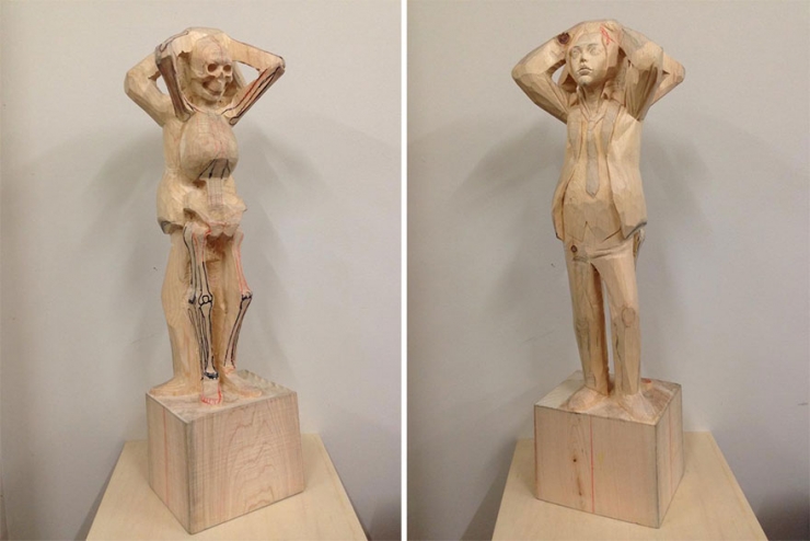 Illustration de l'article : Ce que cet artiste japonais va faire de ce tronc d'arbre va vous laisser bouche b&eacute;e