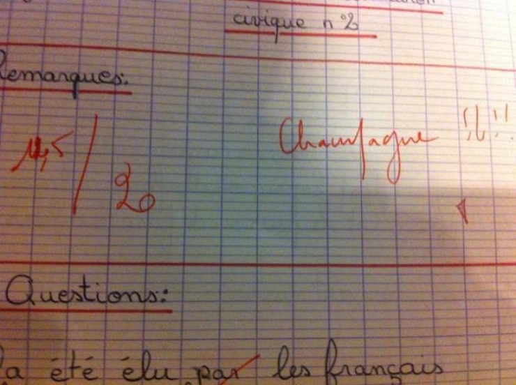 Illustration de l'article : Ces professeurs qui ont un sacré sens de la répartie lorsqu'ils corrigent les copies