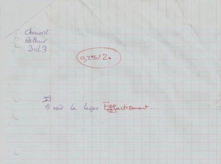 Illustration de l'article : Ces professeurs qui ont un sacré sens de la répartie lorsqu'ils corrigent les copies