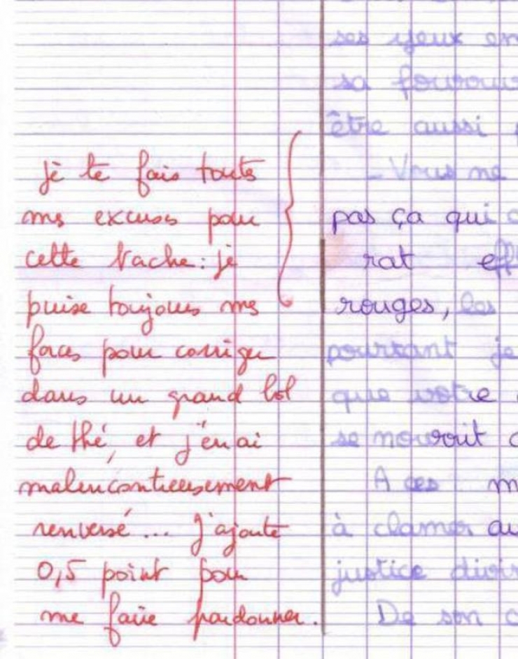 Illustration de l'article : Ces professeurs qui ont un sacré sens de la répartie lorsqu'ils corrigent les copies