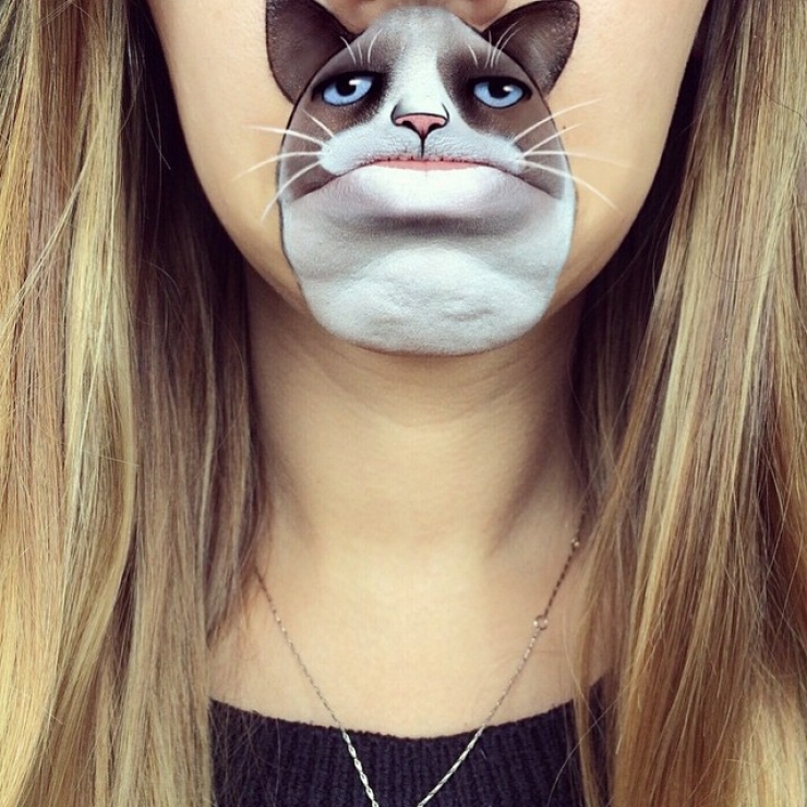 Illustration de l'article : Cette maquilleuse prête sa bouche à ses personnages de fiction préférés (15 photos)