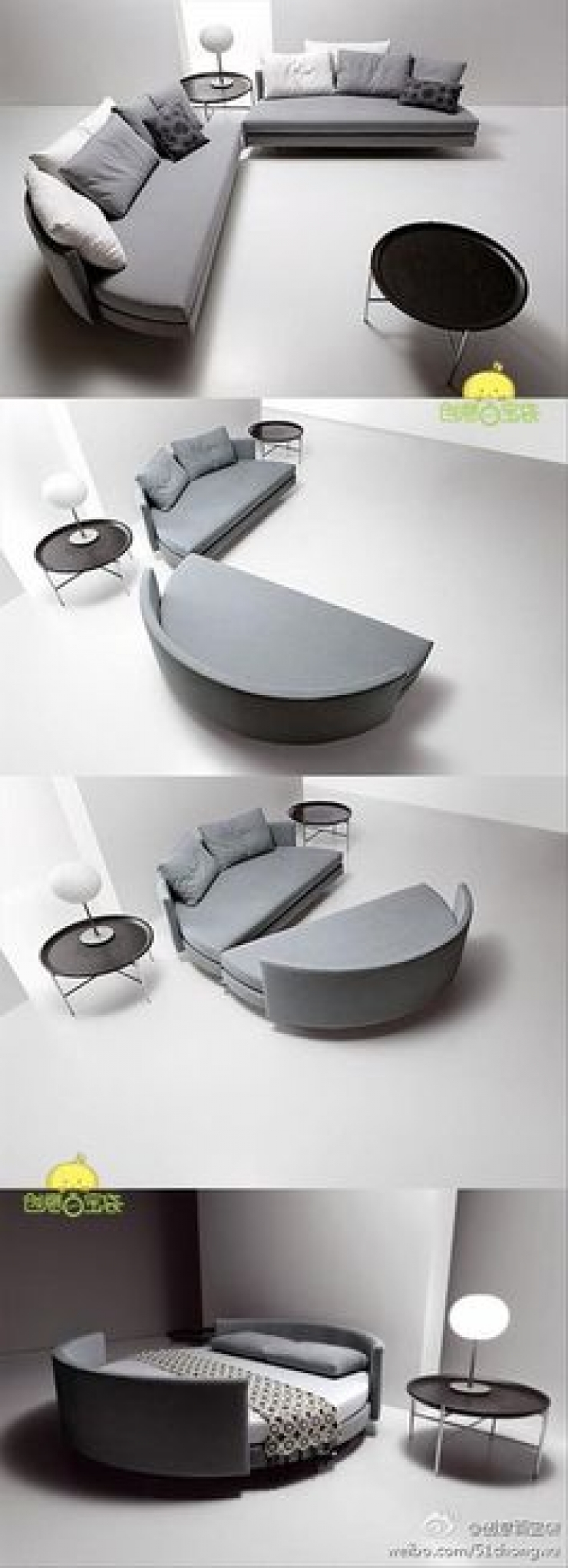 Illustration de l'article : Trouvez votre inspiration dans cette sélection de chambres contenant des lits ronds… 