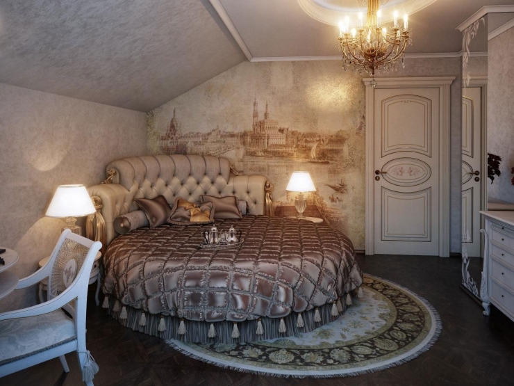 Illustration de l'article : Trouvez votre inspiration dans cette sélection de chambres contenant des lits ronds… 