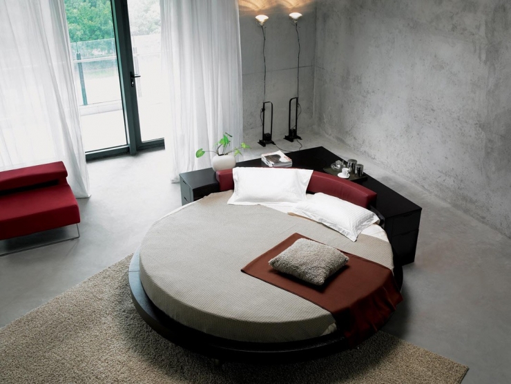 Illustration de l'article : Trouvez votre inspiration dans cette sélection de chambres contenant des lits ronds… 