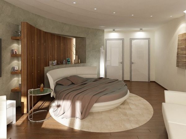 Illustration de l'article : Trouvez votre inspiration dans cette sélection de chambres contenant des lits ronds… 