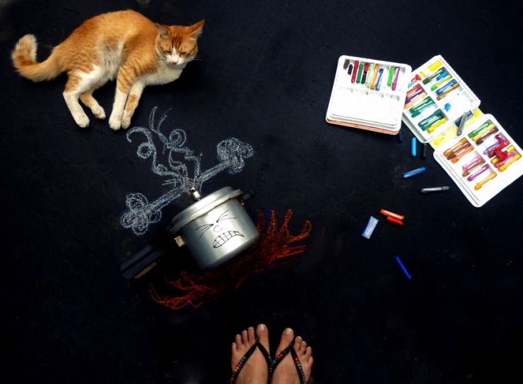 Illustration de l'article : L'art spontan&eacute; de Mysha Islam (15 photos)