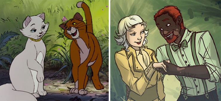 Illustration de l'article : Si les animaux de Disney étaient des humains (8 photos)