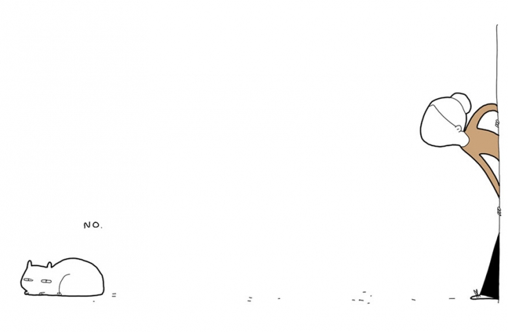 Illustration de l'article : Si votre chat pouvait parler (7 photos)