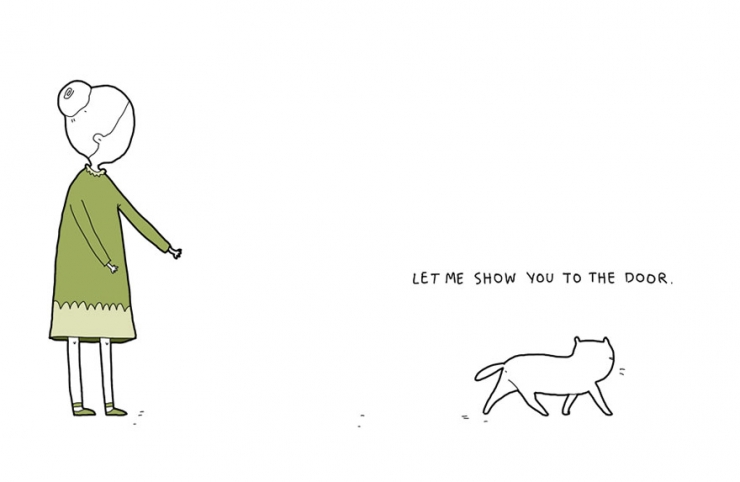 Illustration de l'article : Si votre chat pouvait parler (7 photos)