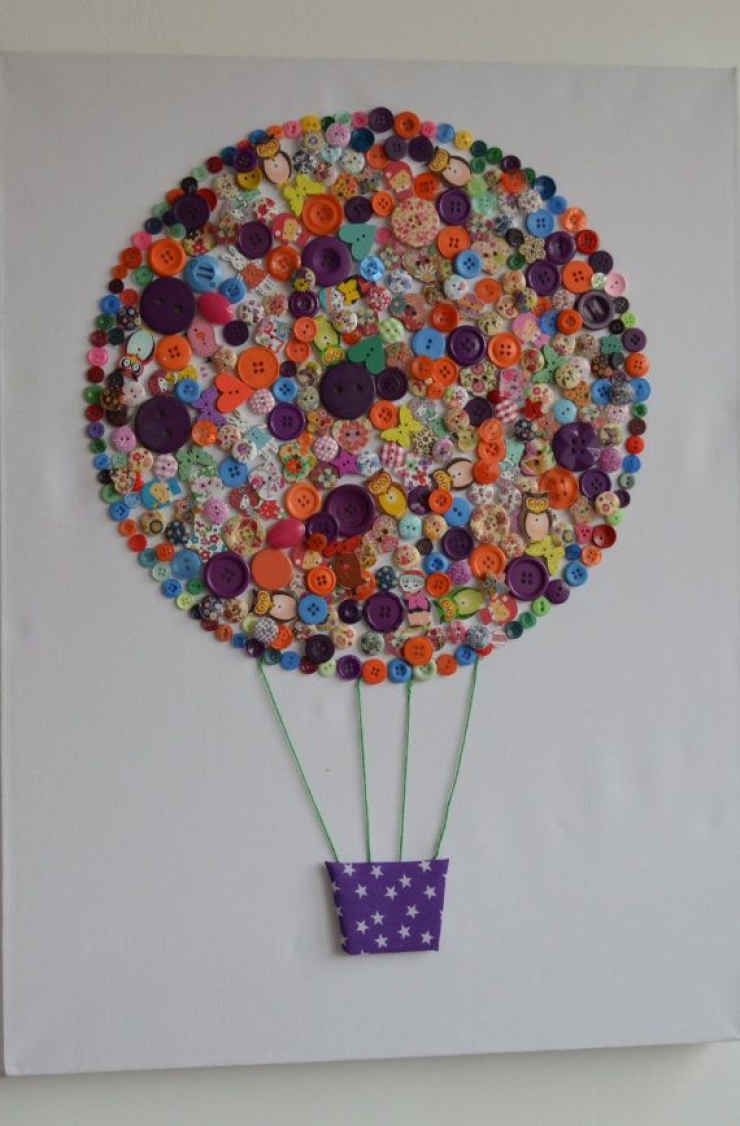 Illustration de l'article : Vous avez des vieux boutons qui trainent dans le grenier ?  Voici 53 id&eacute;es de cr&eacute;ations que vous pourrez r&eacute;aliser avec ! 