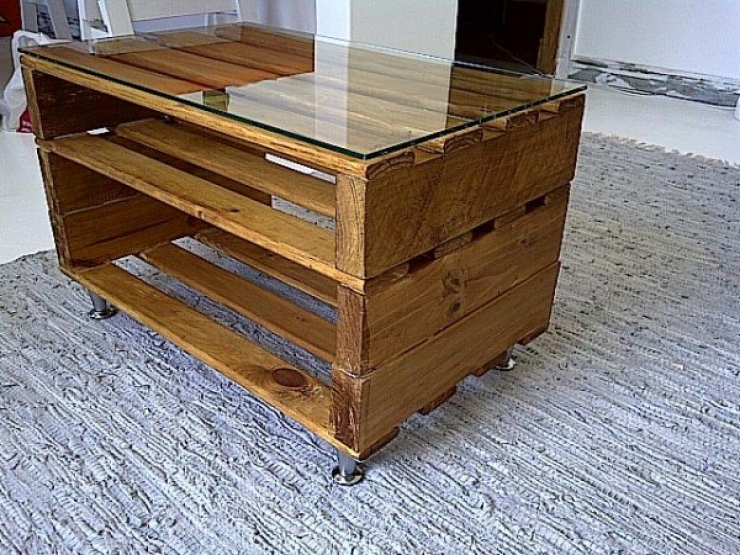 Illustration de l'article : 49 nouvelles r&eacute;alisations &agrave; base de palettes... Faites le plein de cr&eacute;ativit&eacute; ! 