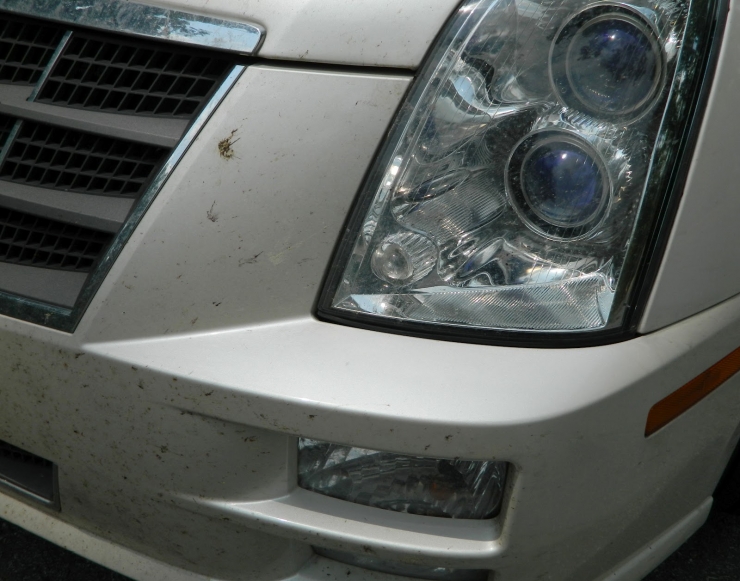 Illustration de l'article : Frottez une feuille d&rsquo;assouplissant sur le par-choc de votre voiture peut s&rsquo;av&eacute;rer &ecirc;tre une astuce brillante ! 