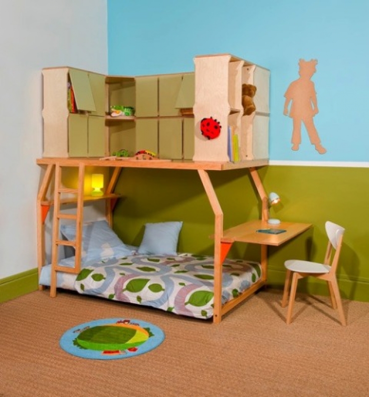 Illustration de l'article : Cr&eacute;ativit&eacute; et originalit&eacute; pour ces 65 lits et chambres d'enfants... De quoi vous donner des id&eacute;es !