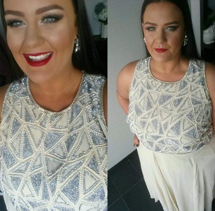 Illustration de l'article : Les gens l'insultent sur facebook en expliquant qu'elle truque sa perte de poids... Pour faire taire tout le monde, elle a d&eacute;cid&eacute; de poster cette photo ! 