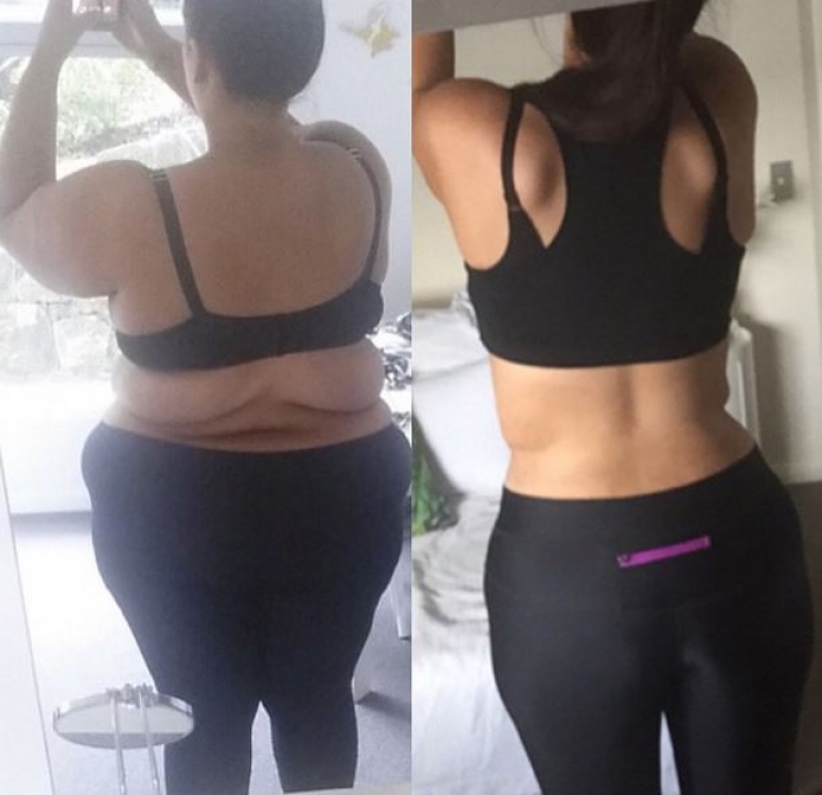 Illustration de l'article : Les gens l'insultent sur facebook en expliquant qu'elle truque sa perte de poids... Pour faire taire tout le monde, elle a d&eacute;cid&eacute; de poster cette photo ! 