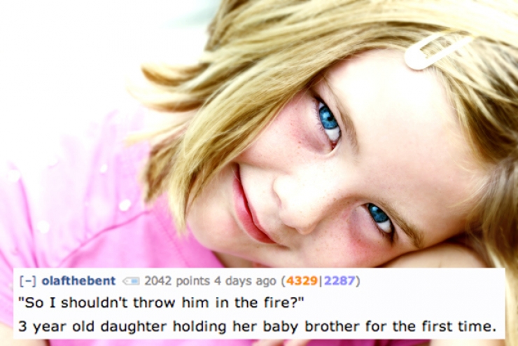 Illustration de l'article : Top 12 des trucs les plus flippants que des enfants ont pu sortir à leurs parents... Le 5 fait vraiment peur !