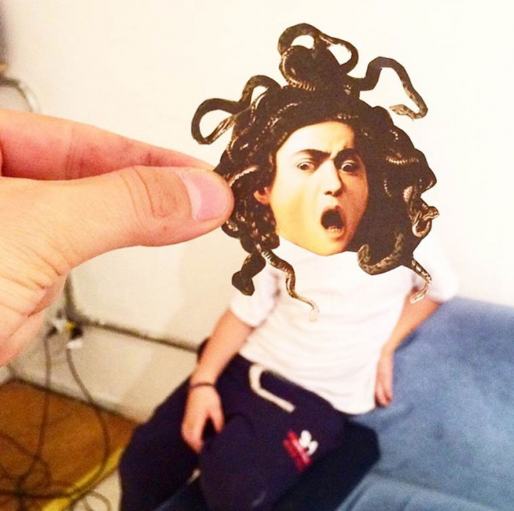 Illustration de l'article : Quand les personnages de c&eacute;l&egrave;bres toiles de ma&icirc;tres partent en vadrouille