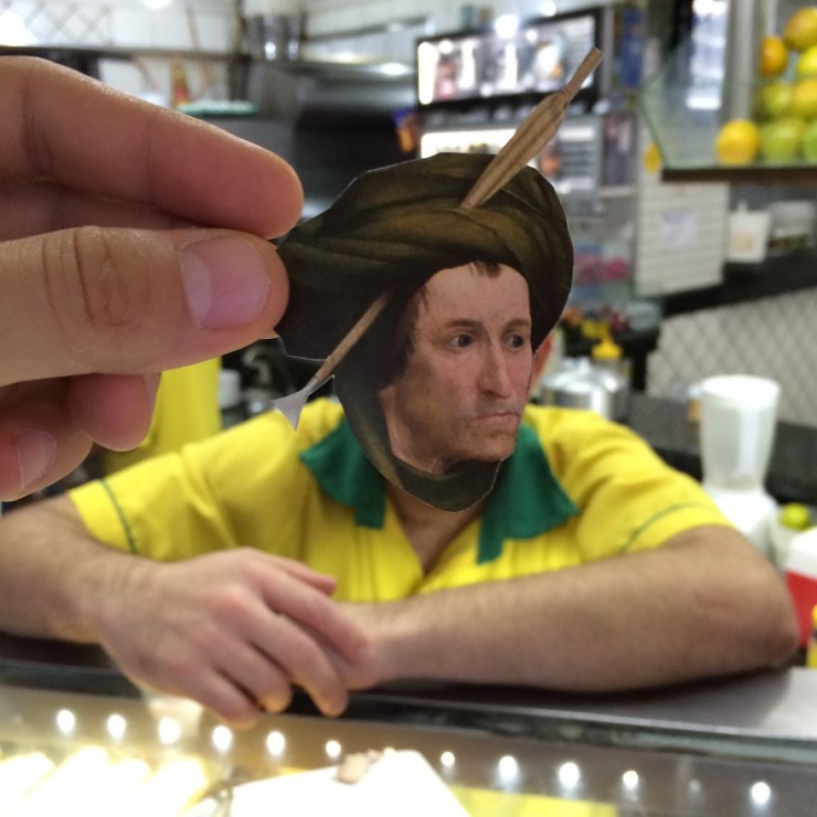 Illustration de l'article : Quand les personnages de c&eacute;l&egrave;bres toiles de ma&icirc;tres partent en vadrouille