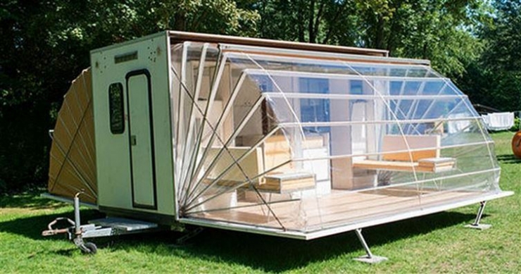 Illustration de l'article : Vous partez en vacances cette ann&eacute;e ? Il vous faut cette caravane incroyable !