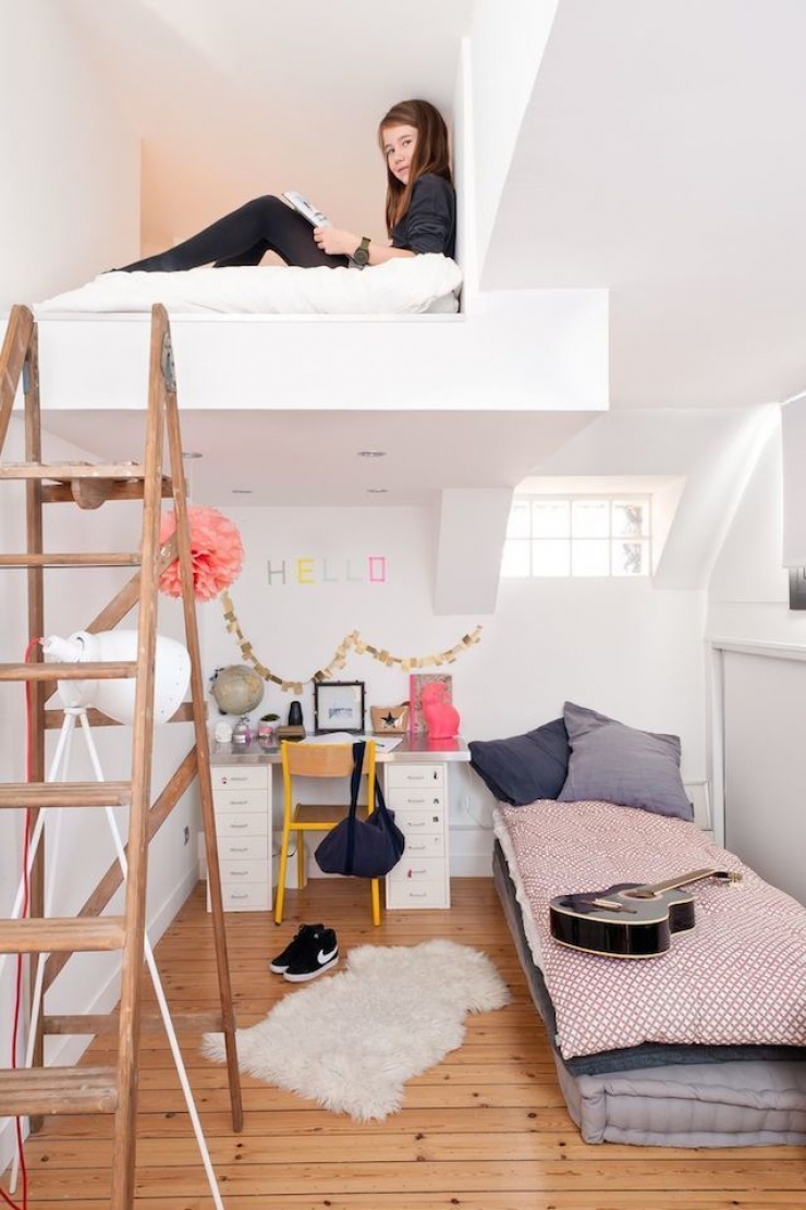 Illustration de l'article : Vous aimez les lits en mezzanine ? Trouvez votre bonheur à travers ces 33 photos !