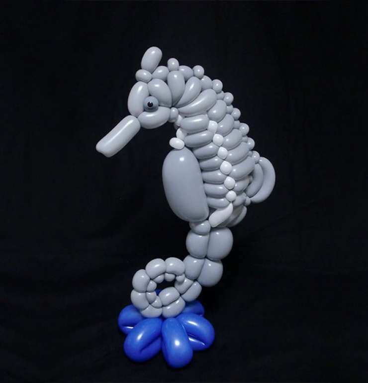 Illustration de l'article : Masayoshi Matsumoto r&eacute;alise de magnifiques sculptures avec des ballons...