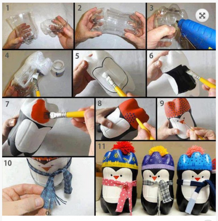 Illustration de l'article : Recyclez vos bouteilles pour fabriquer des jouets &agrave; vos enfants ! 12 id&eacute;es...