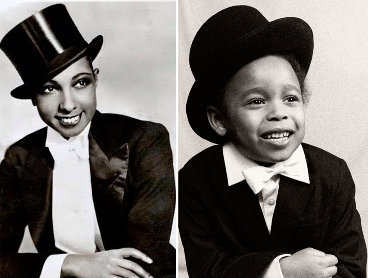 Illustration de l'article : A travers sa fille, ce photographe rend hommage au femmes qui ont marqu&eacute; l'Histoire (12 photos)