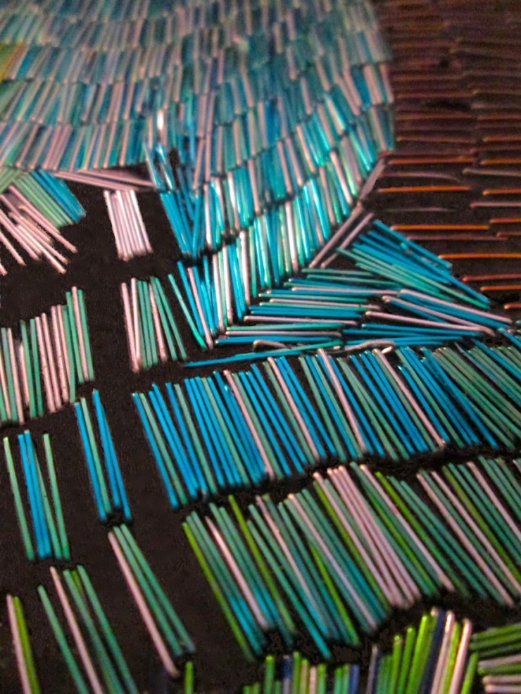 Illustration de l'article : Cet artiste dessine des personnages de Star Wars avec... des agrafes