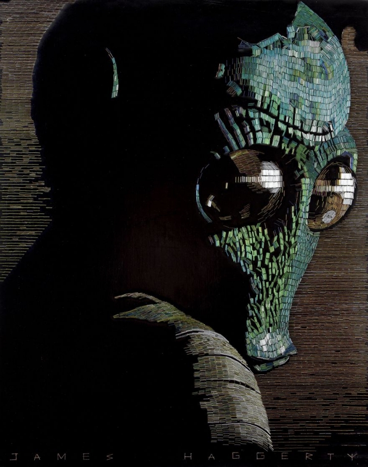 Illustration de l'article : Cet artiste dessine des personnages de Star Wars avec... des agrafes