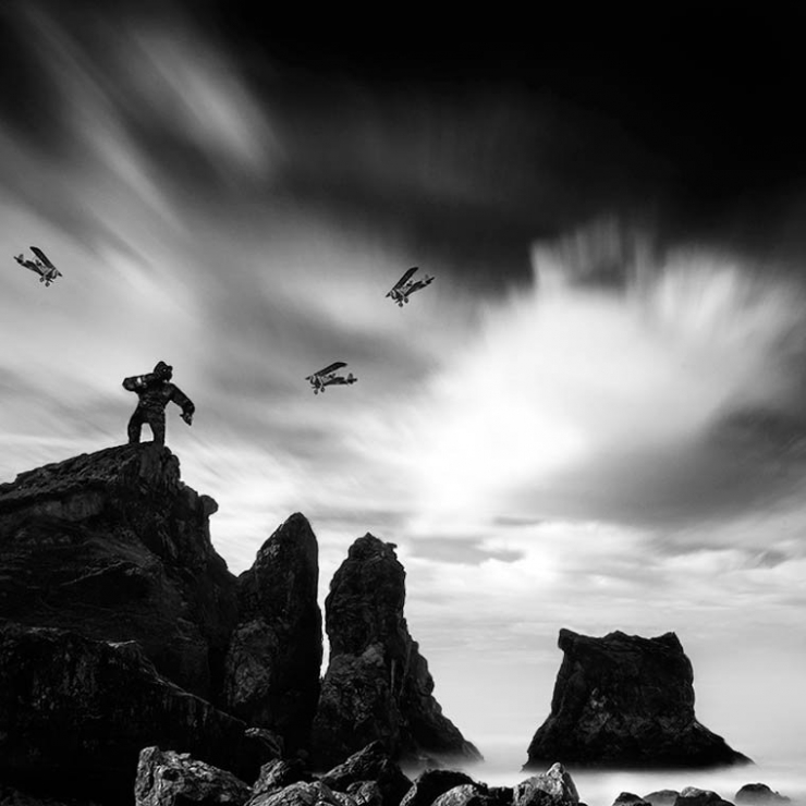 Illustration de l'article : Des personnages de fiction plong&eacute;s dans l'univers t&eacute;n&eacute;breux et fascinant du noir et blanc