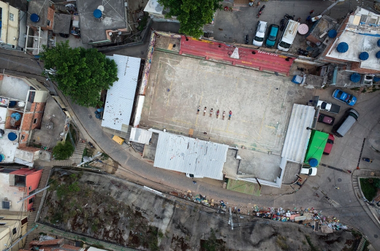 Illustration de l'article : Ils photographient les sportifs br&eacute;siliens depuis le ciel. Des clich&eacute;s vertigineusement impressionnants !  