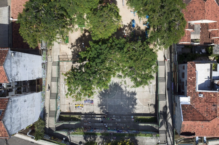 Illustration de l'article : Ils photographient les sportifs br&eacute;siliens depuis le ciel. Des clich&eacute;s vertigineusement impressionnants !  